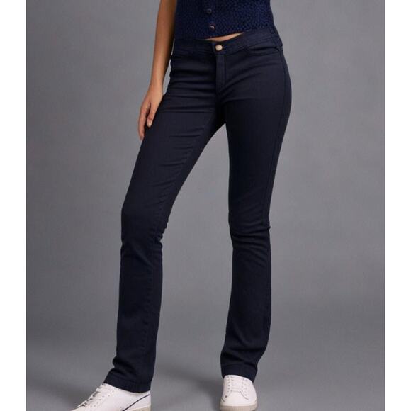 XXI Premium Denim Womens Jeans Low-Rise Skinny Size 25 Stretch NVY - Picture 1 of 9